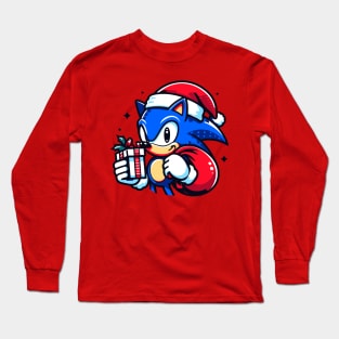 Sonic The Xmas 01 Long Sleeve T-Shirt